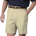 thumbnail image 1 of Monterey Club Men's Cotton Twill Flat Front Golf Shorts #1845, 1 of 2