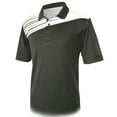 thumbnail image 1 of Monterey Club Men's Diagonal Flash Element Contrast Golf Polo Shirt #1537, 1 of 2