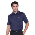 thumbnail image 1 of Monterey Club Men's Drizzle Texture Solid Golf Polo Shirt #1088, 1 of 2