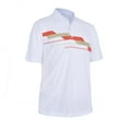 thumbnail image 1 of Monterey Club Men's Dry Swing Elevate Print Pique Golf Polo Shirt #1682, 1 of 2