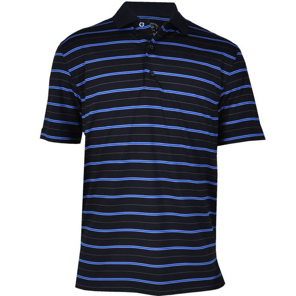 Monterey Club Men's Dynamic Stripe Jersey Golf Polo Shirt #1673