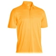 thumbnail image 1 of Monterey Club Men's Edgeline Texture Solid Golf Polo Shirt #1290, 1 of 2
