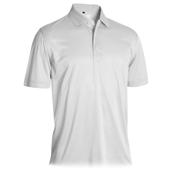 Monterey Club Men's Edgeline Texture Solid Golf Polo Shirt #1290