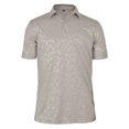 thumbnail image 1 of Monterey Club Men's Elements Emboss Texture Golf Polo Shirt #1288, 1 of 2