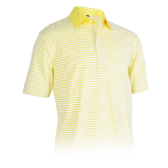 Monterey Club Men's Engineer Stripe Jersey Golf Polo Shirt #3620