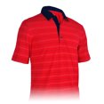 thumbnail image 1 of Monterey Club Men's Evans Stripe Texture Golf Polo Shirt #3623, 1 of 2