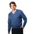 thumbnail image 1 of Monterey Club Men's Fine Gauge Cable Knit V-Neck Sweater #1944, 1 of 2