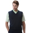 thumbnail image 1 of Monterey Club Men's Fine Gauge Knit Sport Vest #1949, 1 of 2