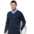 thumbnail image 1 of Monterey Club Men's Fine Gauge Knit V-Neck Sweater #1948, 1 of 2