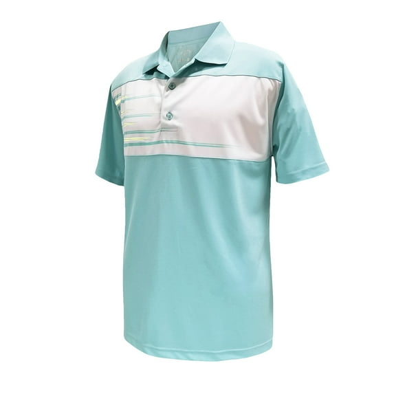 Monterey Club Men's Flash Element Contrast Golf Polo Shirt #1541