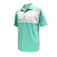 thumbnail image 1 of Monterey Club Men's Flash Element Contrast Golf Polo Shirt #1541, 1 of 2