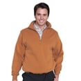 thumbnail image 1 of Monterey Club Men's Flatback Knit 1/2 Zip Pullover #1737, 1 of 2