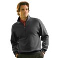thumbnail image 1 of Monterey Club Men's Flatback Knit 1/2 Zip Pullover #1737, 1 of 2
