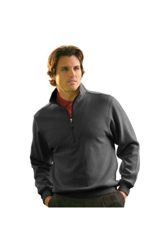 Men's Flatback Knit 1/2 Zip Pullover #1737