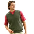 thumbnail image 1 of Monterey Club Men's Flatback Knit V-Neck Vest #1782, 1 of 2