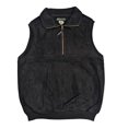 thumbnail image 1 of Monterey Club Men's Fleece Front Half Zipper Vest #7626, 1 of 2