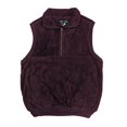 thumbnail image 1 of Monterey Club Men's Fleece Front Half Zipper Vest #7626, 1 of 2