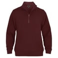 thumbnail image 1 of Monterey Club Men's Full Range 1/4 Zip Mock Pullover #1805, 1 of 2