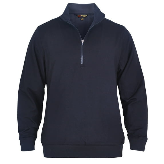 Monterey Club Men's Full Range 1/4 Zip Mock Pullover #1805