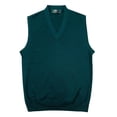 thumbnail image 1 of Monterey Club Men's Gauge Knit Cotton Solid Vest #1926, 1 of 2