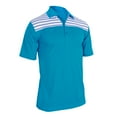 thumbnail image 1 of Monterey Club Men's Gilbert Stripe Contrast Golf Polo Shirt #1139, 1 of 2
