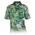 thumbnail image 1 of Monterey Club Men's Grand Paradise Print Golf Polo Shirt #1536, 1 of 2