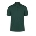 thumbnail image 1 of Monterey Club Men's Interlock Solid Tailored Collar Short Sleeve Golf Polo Shirt #3650, 1 of 2