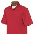 thumbnail image 1 of Monterey Club Men's Jacquard Texture Solid Golf Polo Shirt #1049, 1 of 2