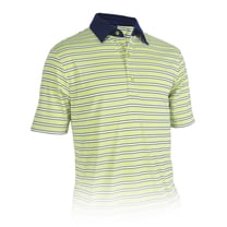 Monterey Club Men's Johnny Stripe Jersey Golf Polo Shirt #3619
