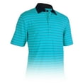 thumbnail image 1 of Monterey Club Men's Layer Stripe Jersey Golf Polo Shirt #3618, 1 of 2