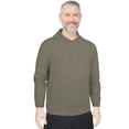 thumbnail image 1 of Monterey Club Men's Light Polar Fleece Hoodie long Sleeve Pullover #3729, 1 of 2