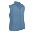 thumbnail image 1 of Monterey Club Men's Lightweight Blend French Rib Full Zip Golf Vest #1969, 1 of 2