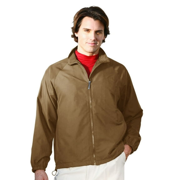 Monterey Club Men's Lightweight Dobby Full Zip Jacket #1708