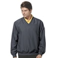 thumbnail image 1 of Monterey Club Men's Lightweight Microfiber Dobby V-neck Pullover #1799, 1 of 2