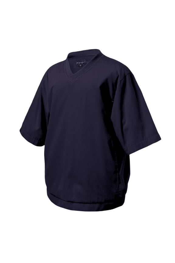 Men's Lightweight Poplin V-Neck Windshirt #1771