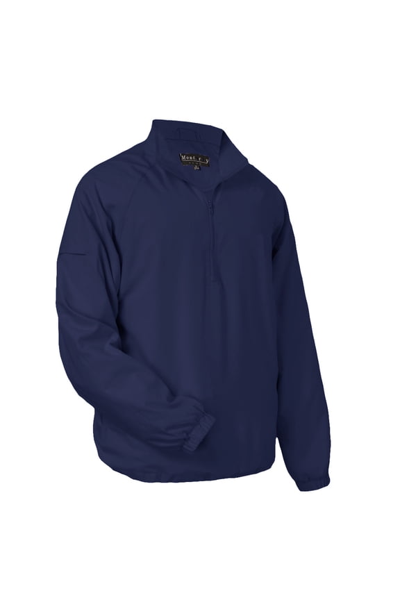 Men's Lightweight Twill 1/2 Zip Raglan Pullover #1769