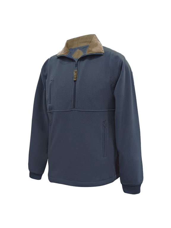 Men's Micro Polar Fleece Half Zip Pullover #1749