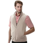 Monterey Club Mens Microfiber Lightweight Omni Full Zip Golf Vest #1963