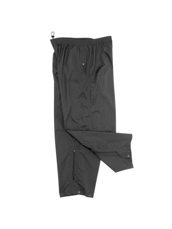 Men's Microfiber Poplin Waterproof Rain Pants #1833