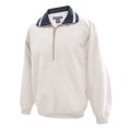 thumbnail image 1 of Monterey Club Men's Microfiber Satin 1/2 Zip Pullover #1736, 1 of 2