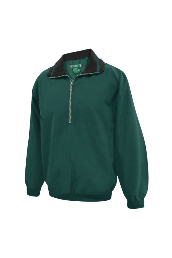 Men's Microfiber Satin 1/2 Zip Pullover #1736