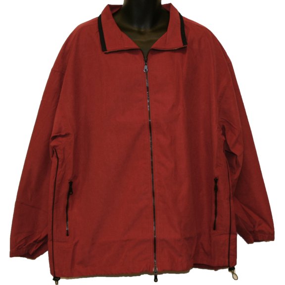 Monterey Club Men's Microfiber Satin Contrast Jacket #1768