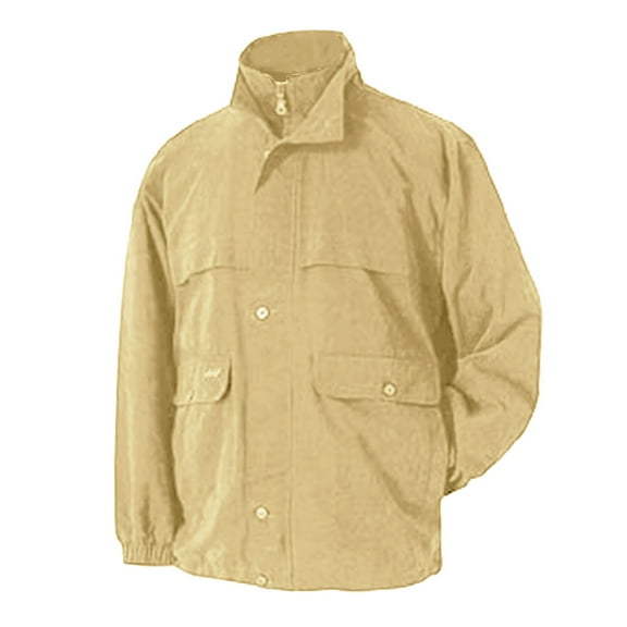 Monterey Club Men's Microfiber Satin Full Zip Wind Jacket #1720