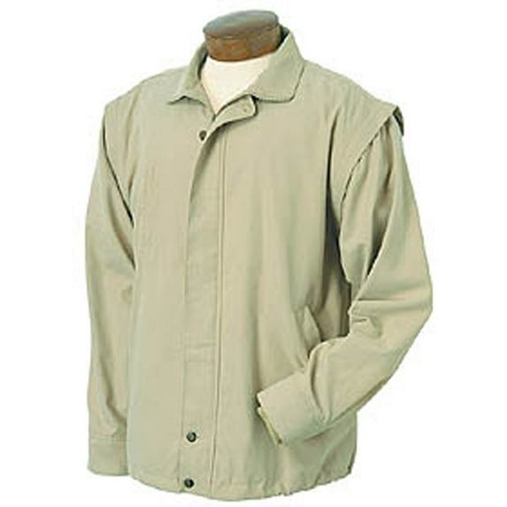 Monterey Club Men's Microfiber Satin Hybrid Sport Jacket #1767