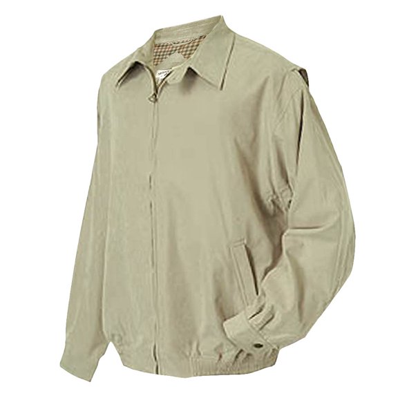 Monterey Club Men's Microfiber Satin Sport Jacket #1757