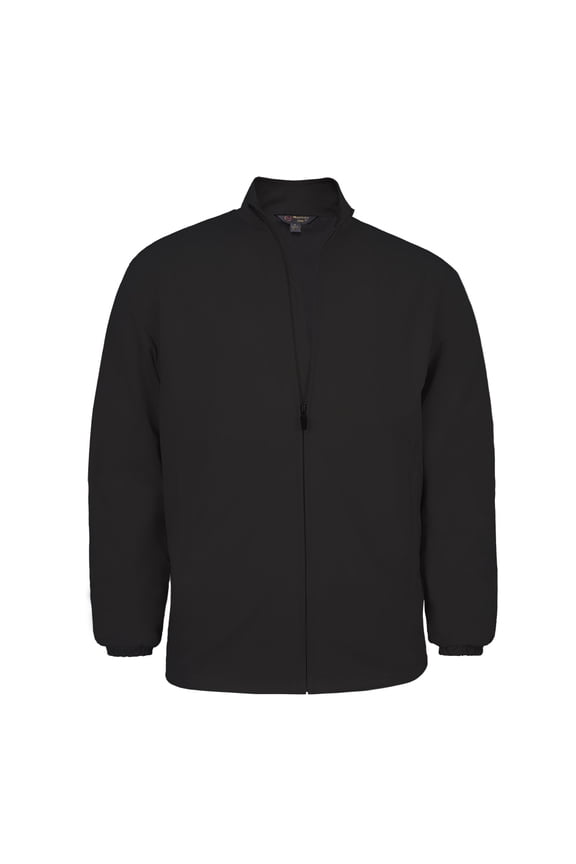 Men's Microfiber Stretch Wing colloar Full Zip Long sleeve Jacket #3741