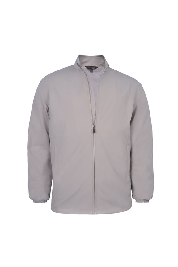 Men's Microfiber Stretch Wing colloar Full Zip Long sleeve Jacket #3741