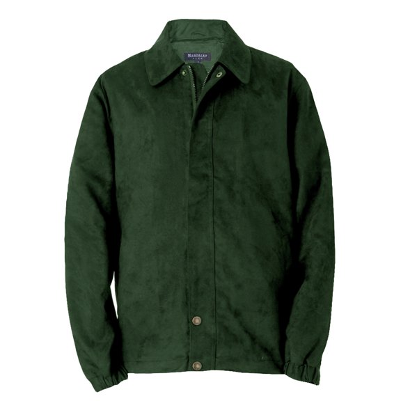 Monterey Club Men's Microfiber Suede Full Zip Jacket #1717