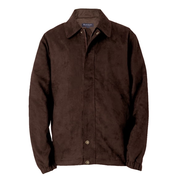 Monterey Club Men's Microfiber Suede Full Zip Jacket #1717