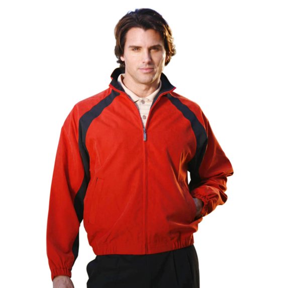 Monterey Club Men's Microfiber Suede Raglan Jacket #1710